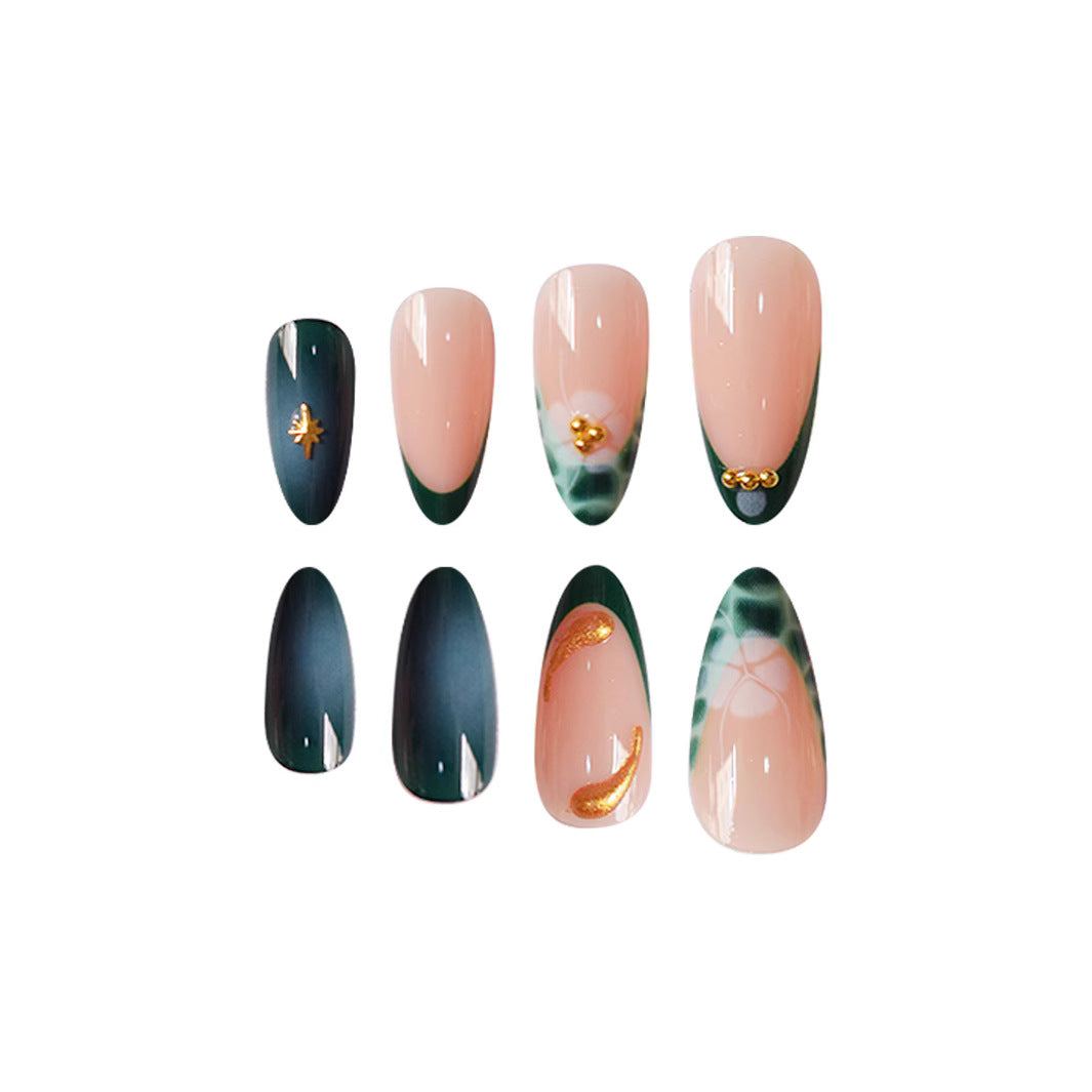 Chic Artistic Press-On Nail Set Kalsten