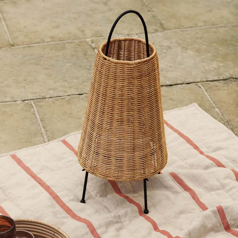 Portable Rattan Lantern Kalsten