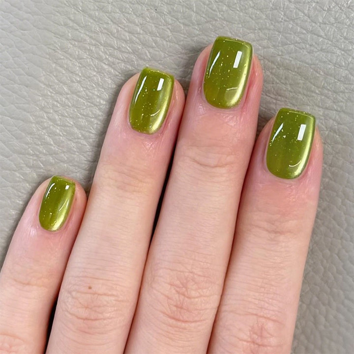 Glossy Gel Press-On Nail Set Kalsten