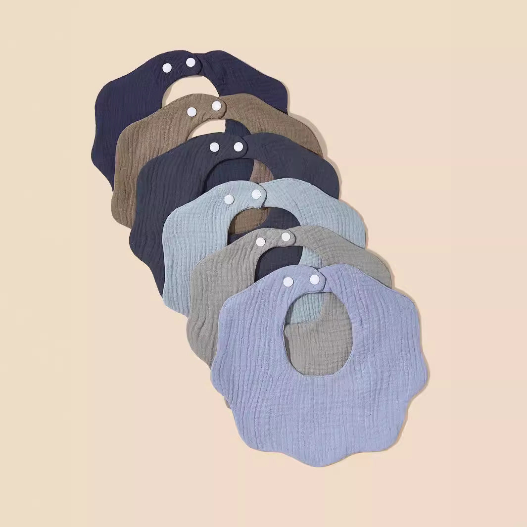 Soft Muslin Baby Feeding Apron kalsten