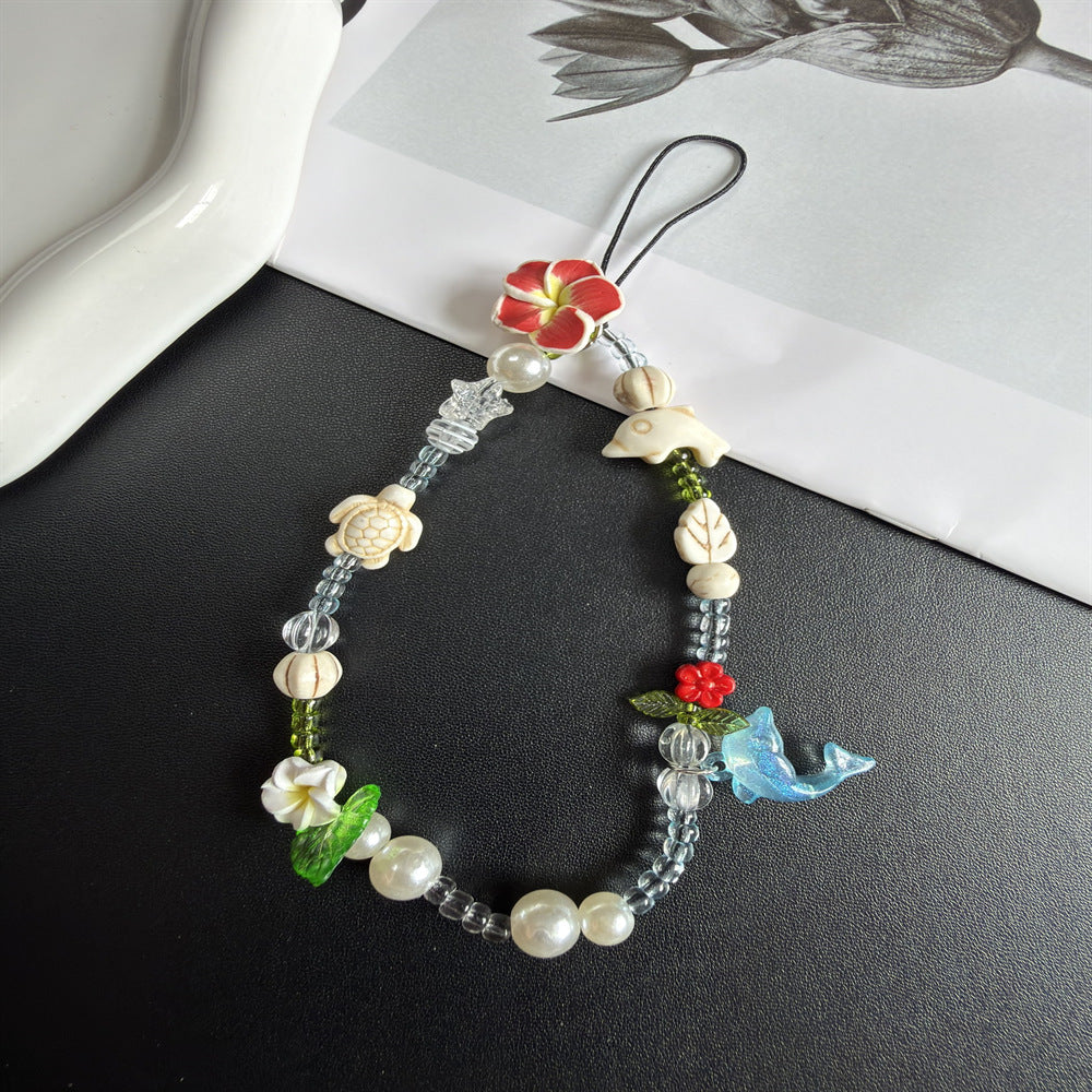 Handmade Nature-Inspired Beaded Eyewear Holder Kalsten