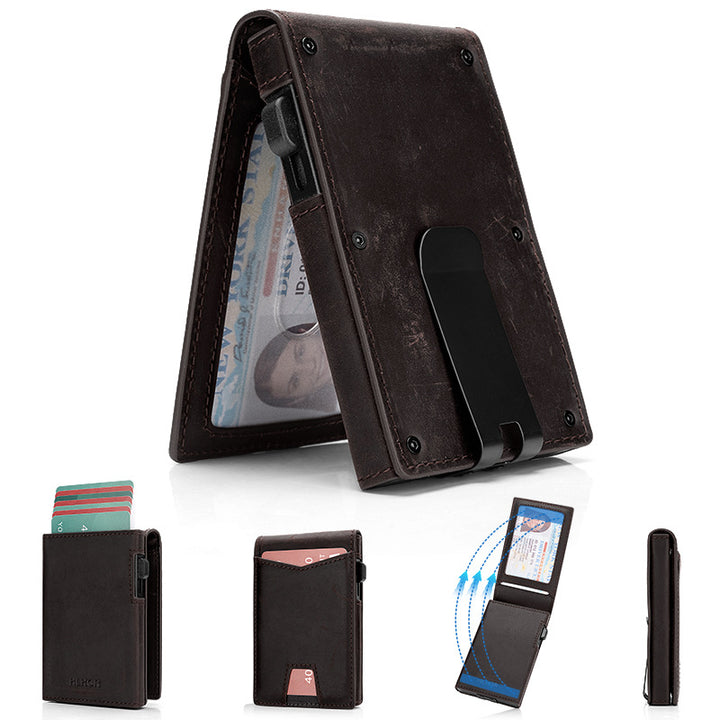 Carbon Fiber Wallet with Quick Access Cardholder Kalsten