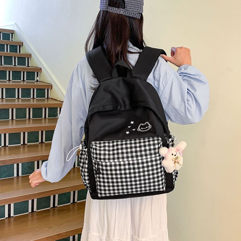 Character Print Backpack