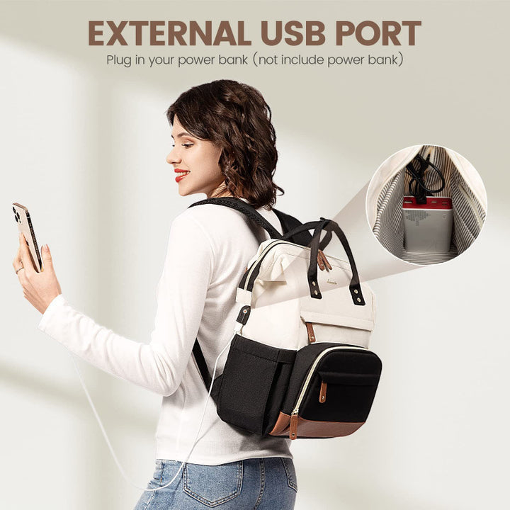 Multifunctional Laptop Backpack with Insulated Interior Compartment and Practical Outer Pockets Kalsten