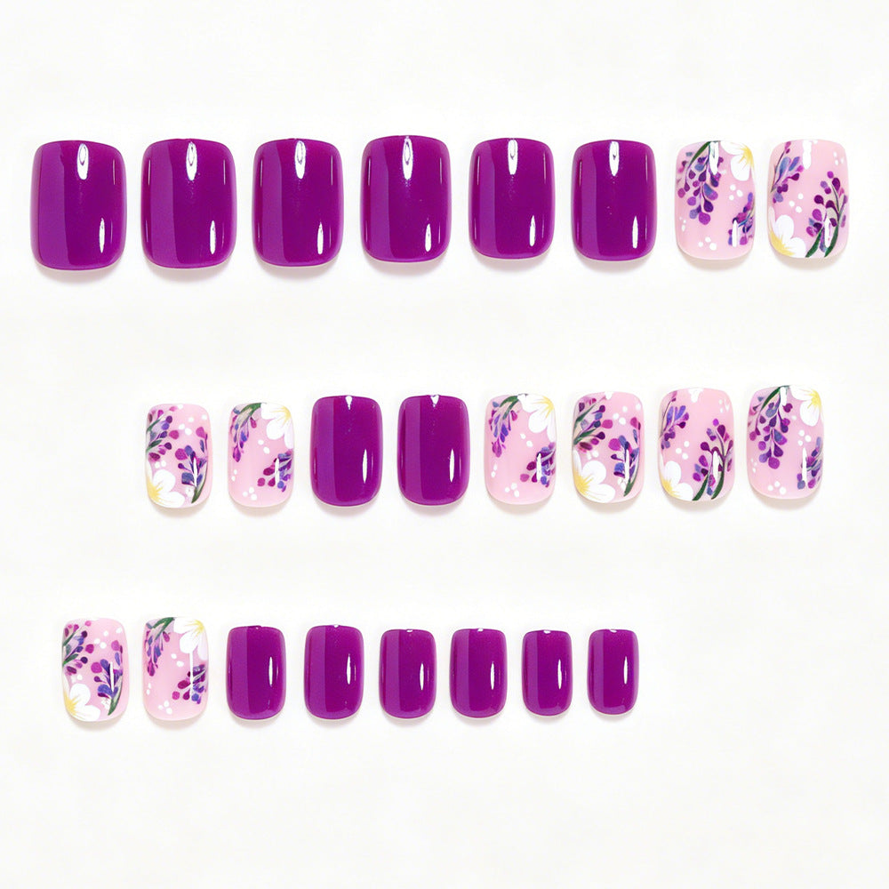 Floral Art Press-On Nail Set Kalsten