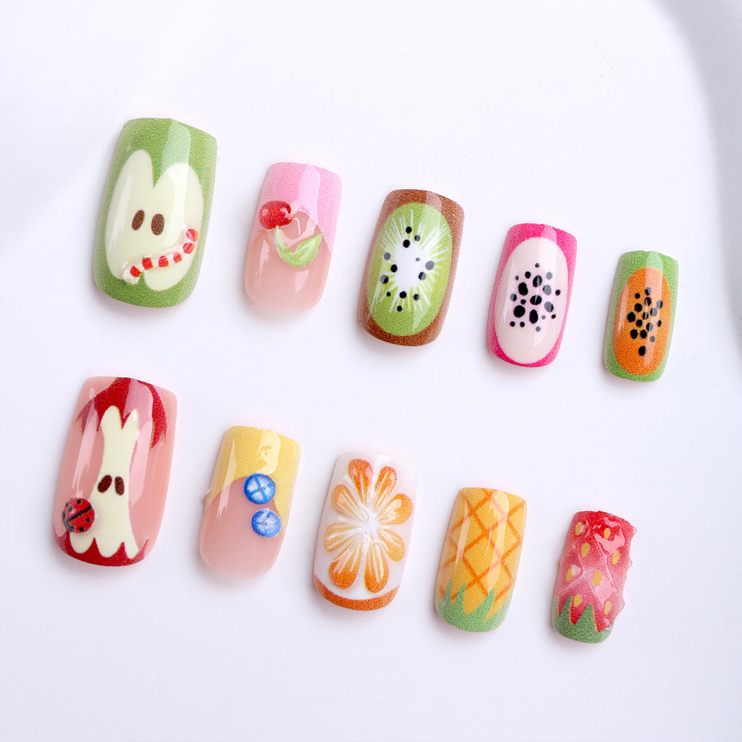 Creative Art Nails with Cheerful Fruit Design Kalsten