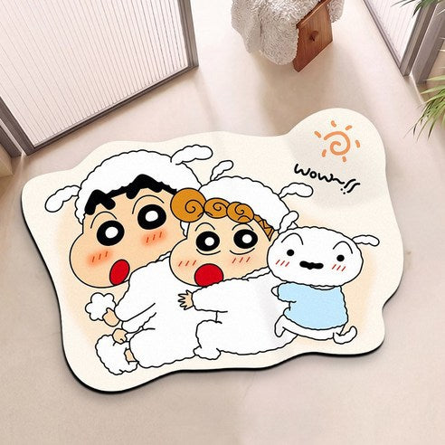 Cartoon Character Area Rug for Home