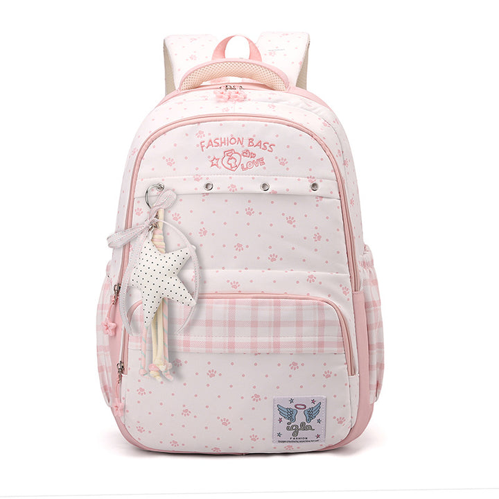 Decorative Floral Print Backpack Kalsten