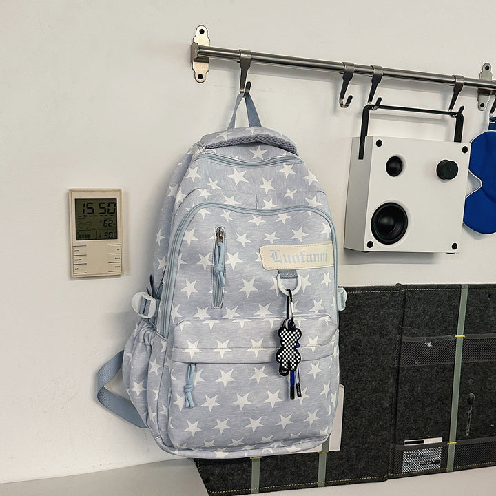 Casual Star-Patterned Backpack Kalsten 1791205638