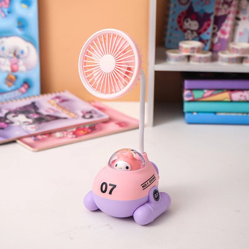 Adorable Cartoon-Themed Desk Fan Kalsten
