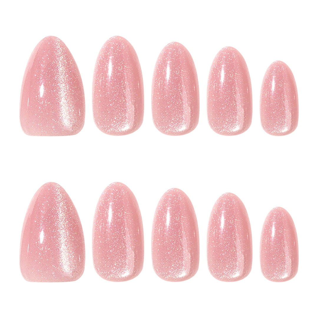 Sparkling Nail Art with elegant high-gloss finish Kalsten