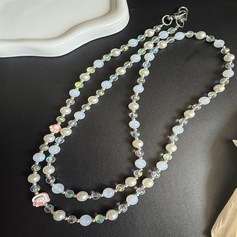 Elegant Multi-Layer Beaded Necklace Kalsten