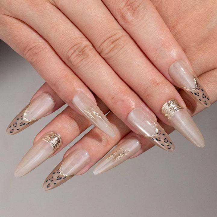 Artistic Stiletto Press-On Nail Set Kalsten