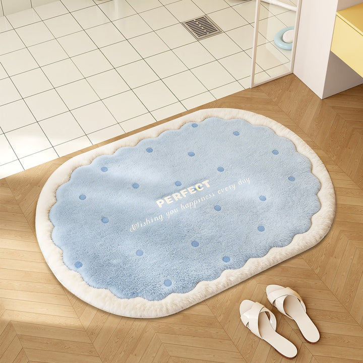Whimsical Animal-Themed Plush Bath Mat