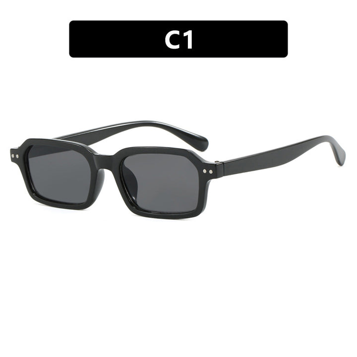 Women's fashionable square sunglasses in urban design Kalsten