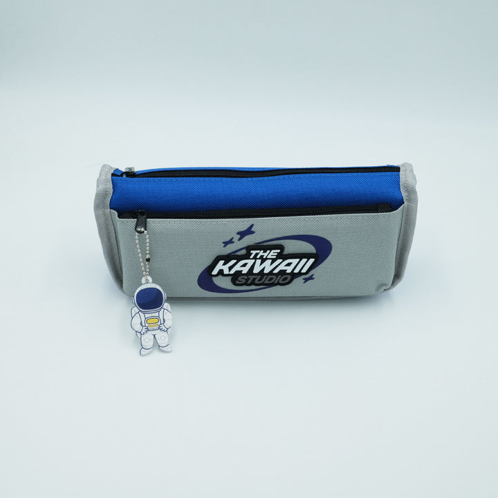 Astronaut-Themed Zippered Pencil Pouch