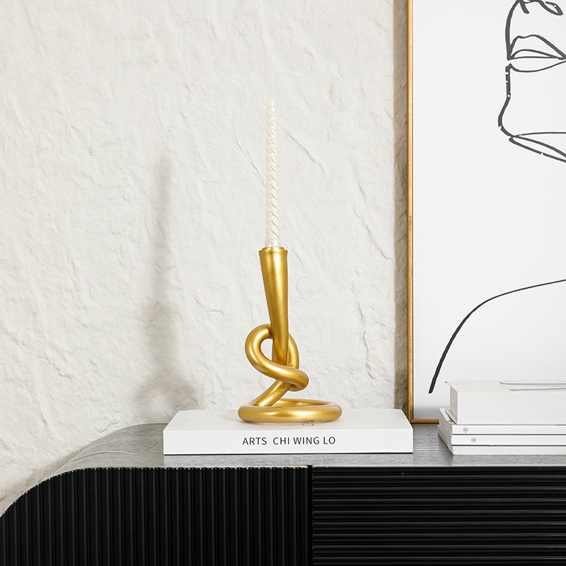 Decorative Knot Candle Holder