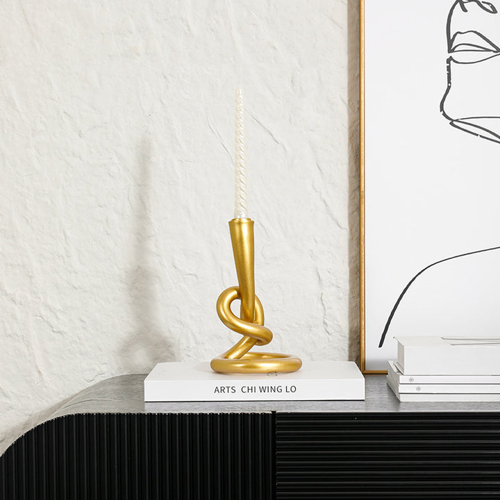 Decorative Knot Candle Holder