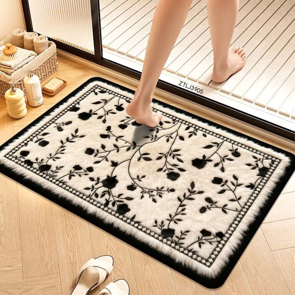 Decorative Bath Mat Kalsten