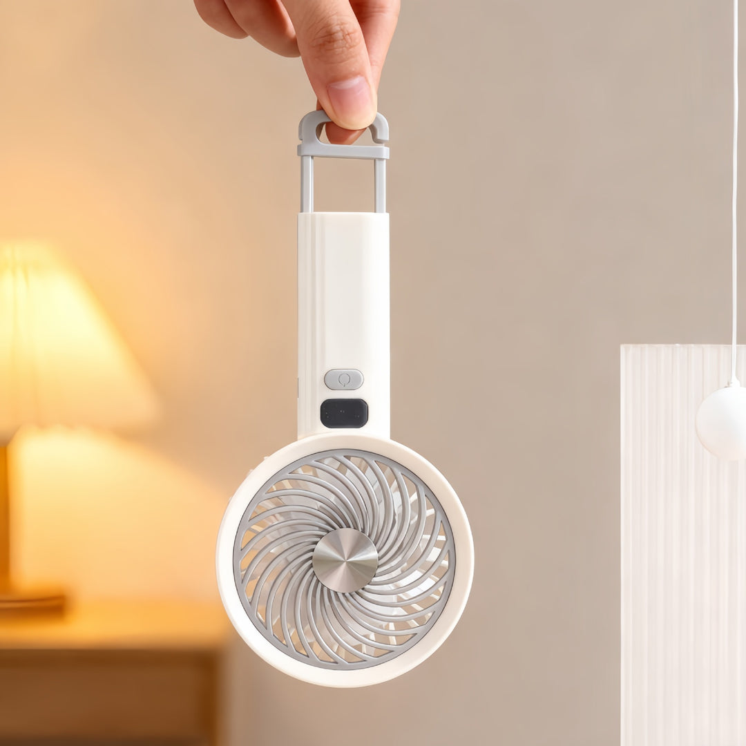 Portable handheld fan with digital speed control Kalsten