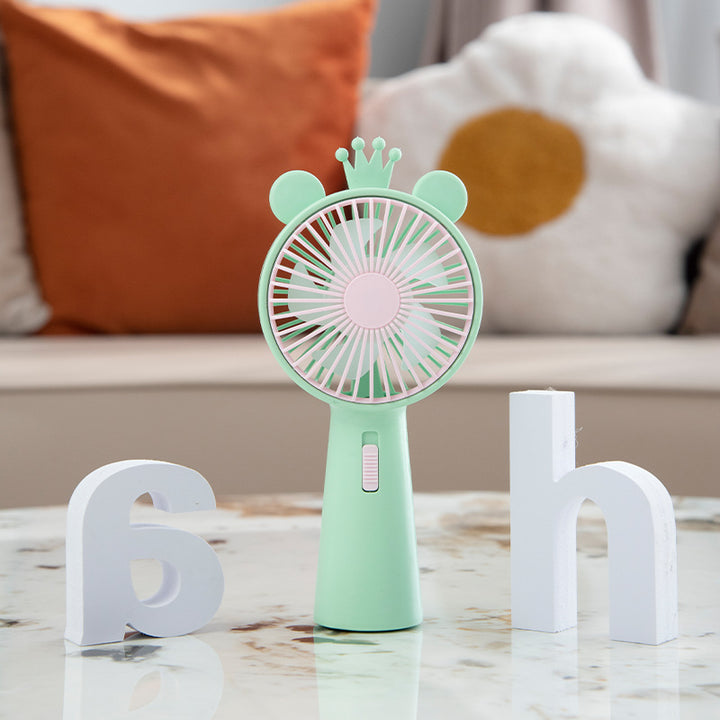 Creative Rabbit Ears Handheld Fan Kalsten