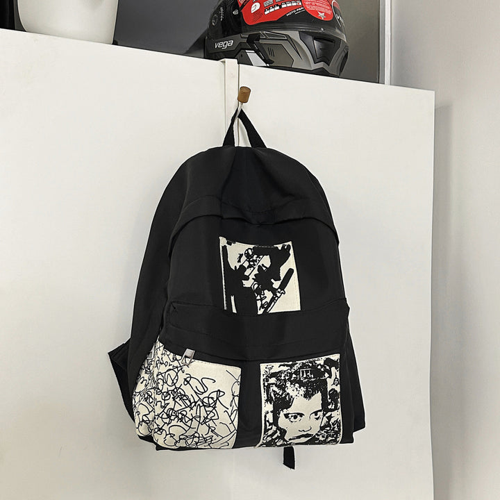 Graphic Print Backpack Kalsten