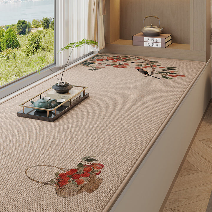 Decorative Floral Throw Mat Kalsten