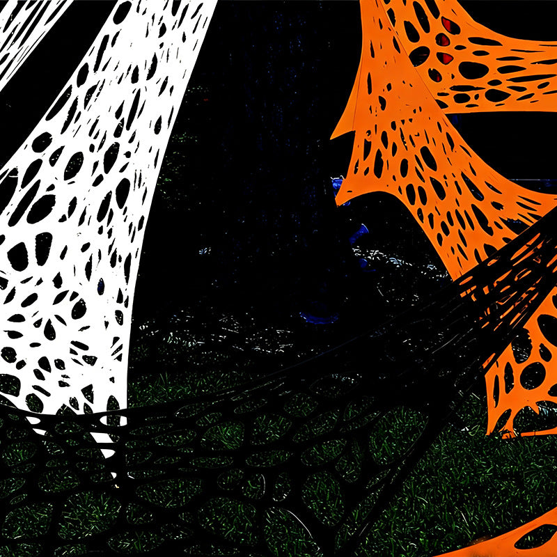 Creepy Halloween Spiderweb Decoration