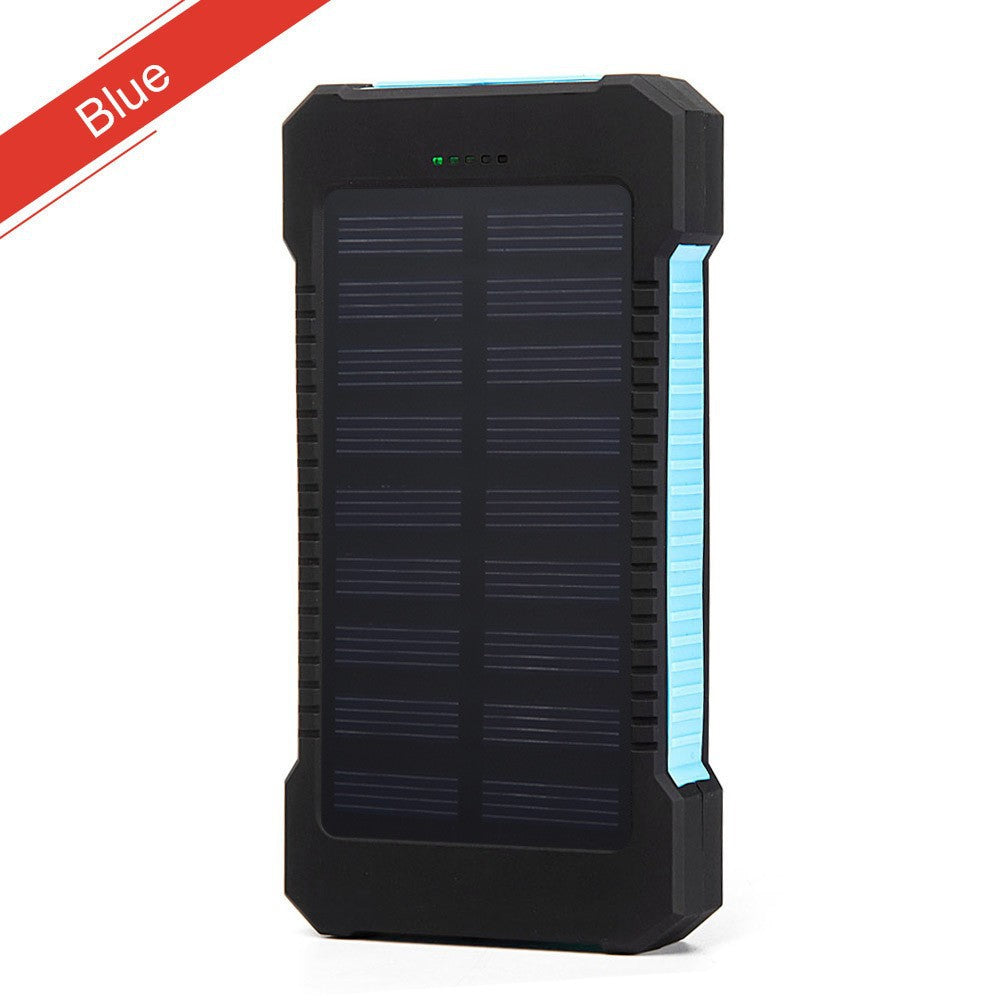 Solar-powered power bank with integrated LED lights and compass Kalsten