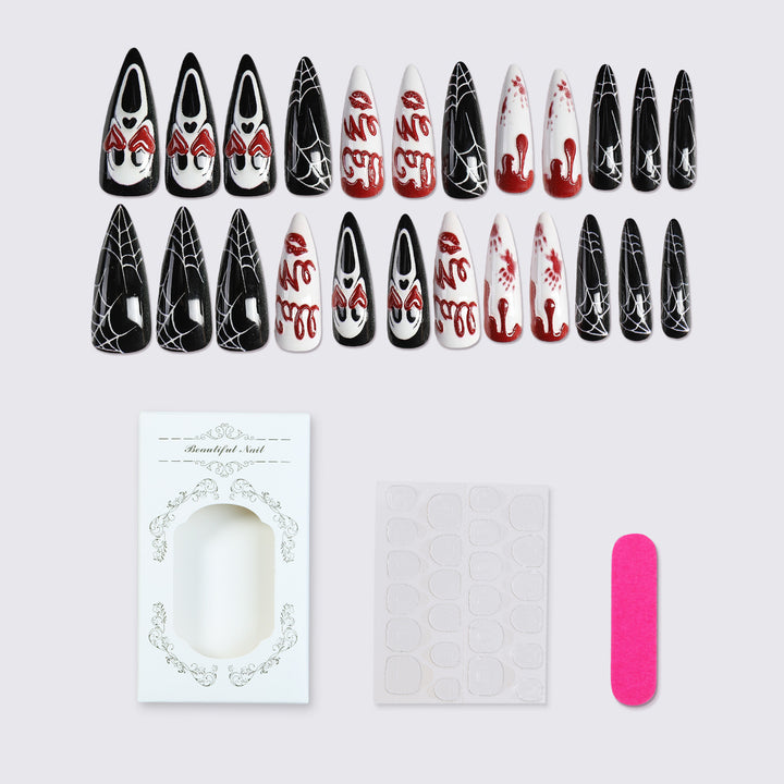 Creative Halloween Art Nail Set Kalsten