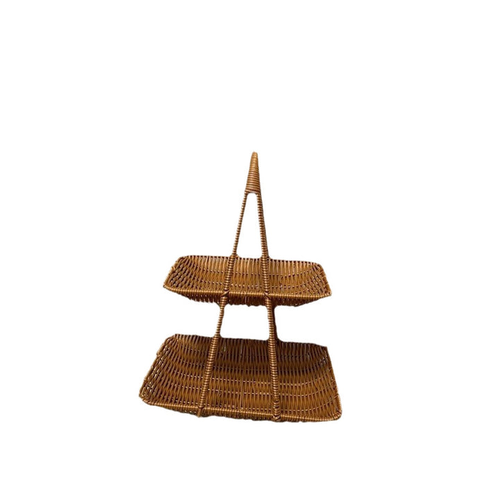 Multi-Tiered Wicker Fruit Stand Kalsten