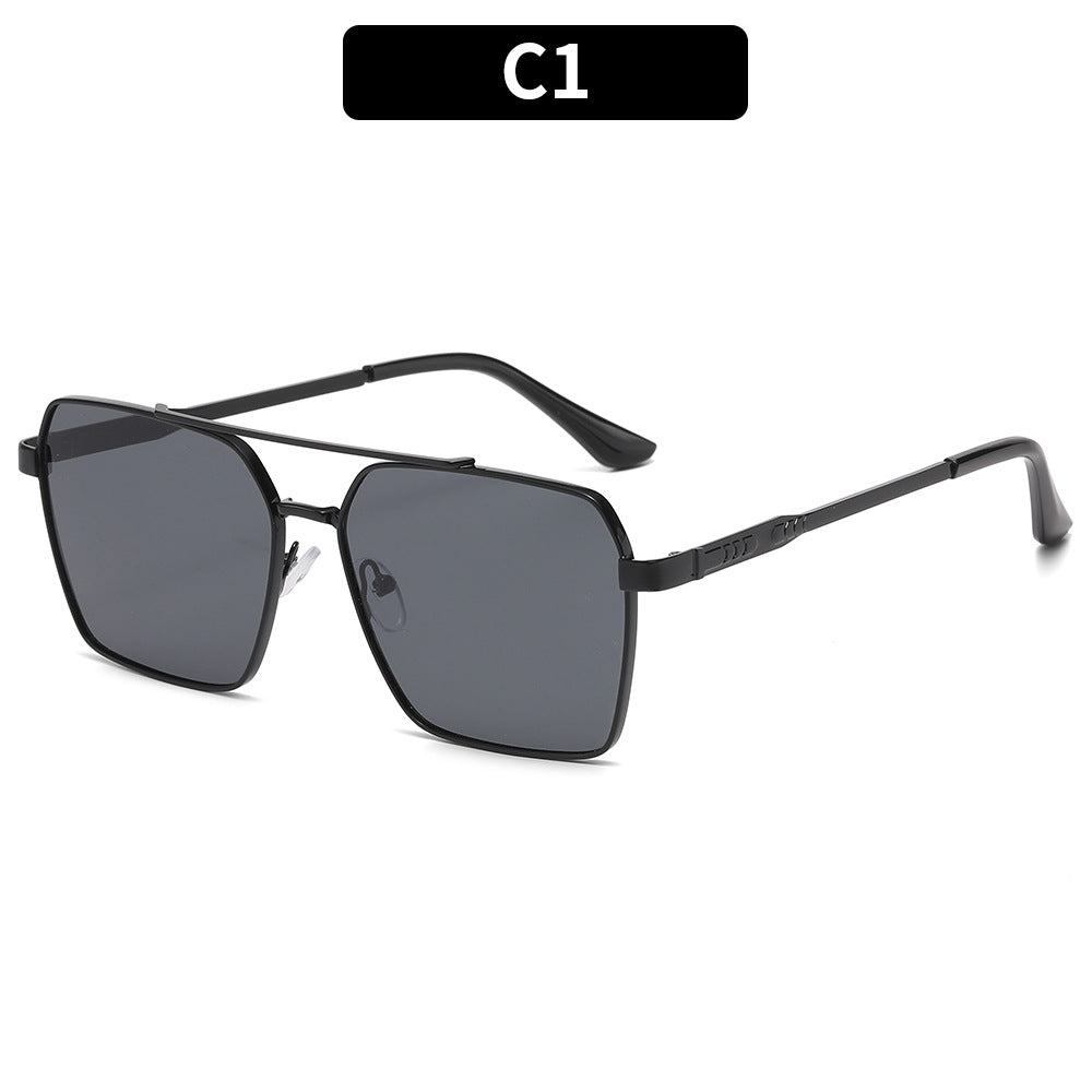 Sleek Oversized Square Sunglasses