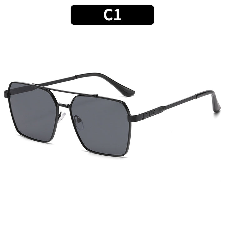 Sleek Oversized Square Sunglasses