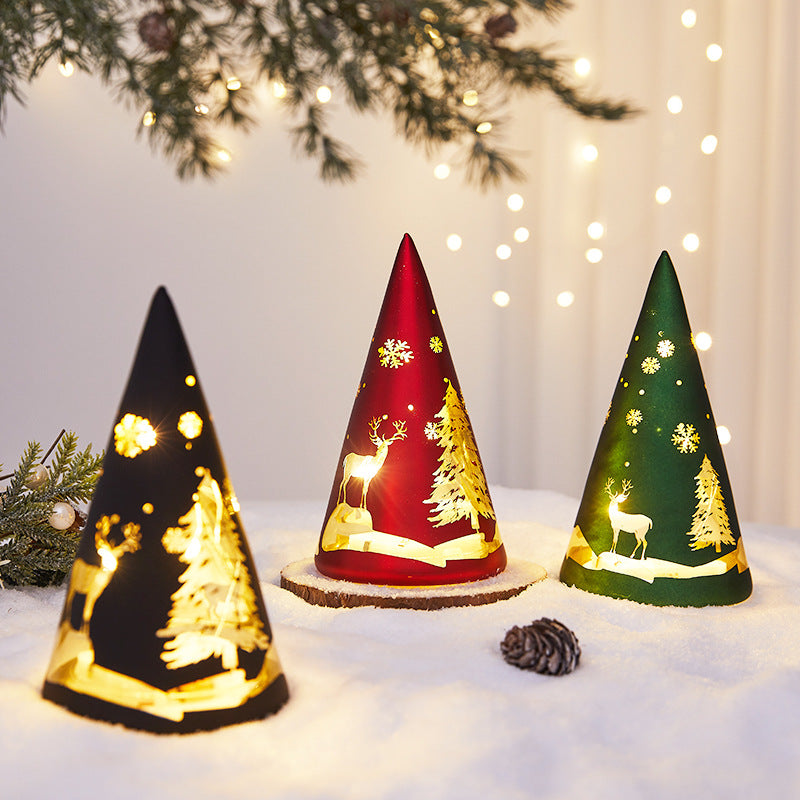 Decorative LED Christmas Tree Lantern