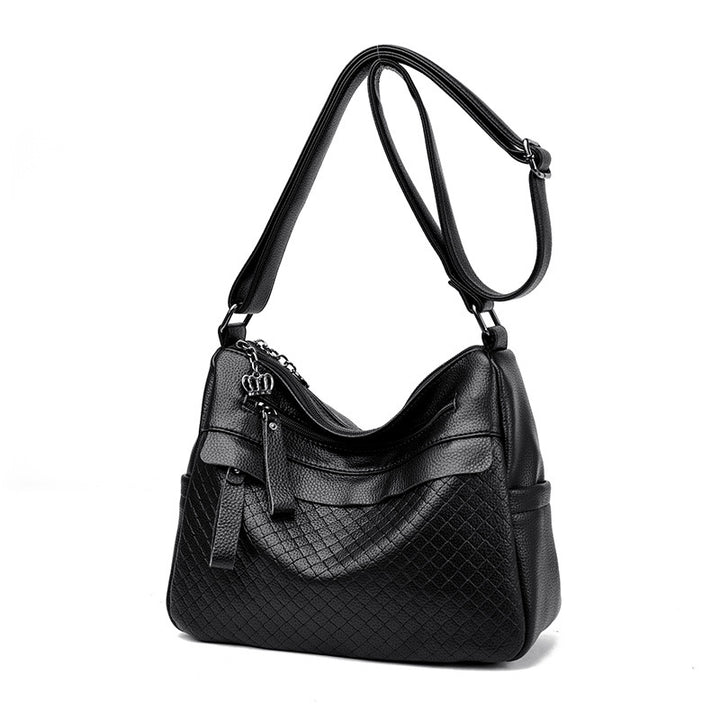 Textured Quilted Shoulder Bag Kalsten
