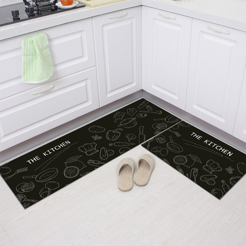 Artistic Nature Print Kitchen Mat Kalsten