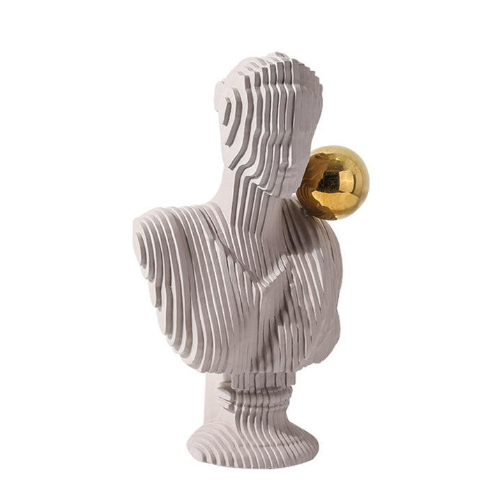 Modern Abstract Bust Sculpture
