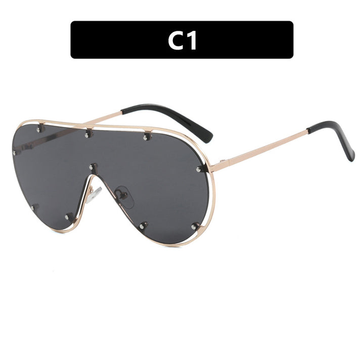 Women's fashionable oversized sunglasses in stylish retro design Kalsten