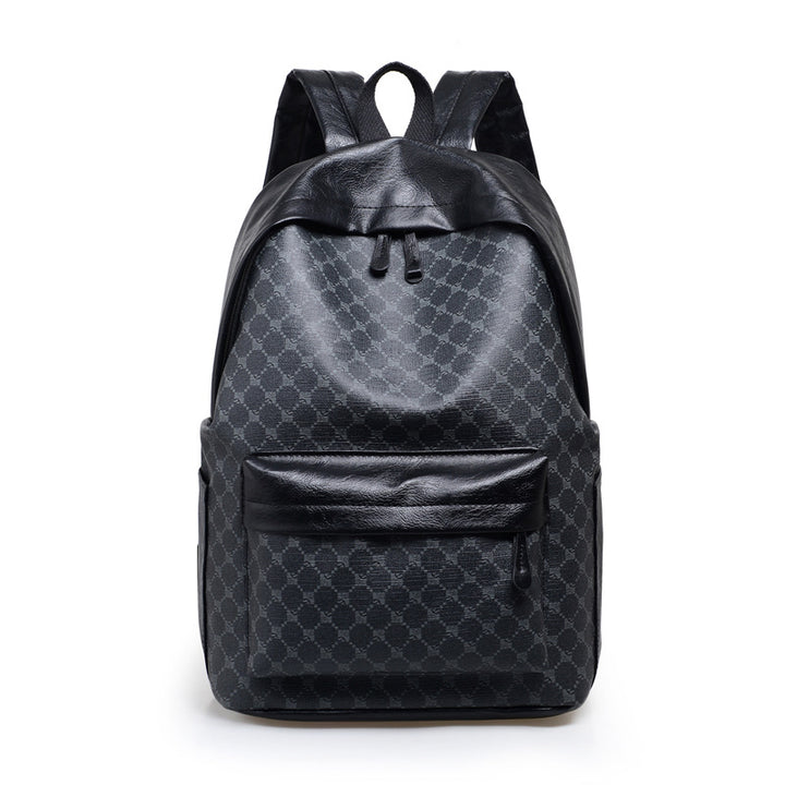Durable Leather-Accented Daily Backpack Kalsten