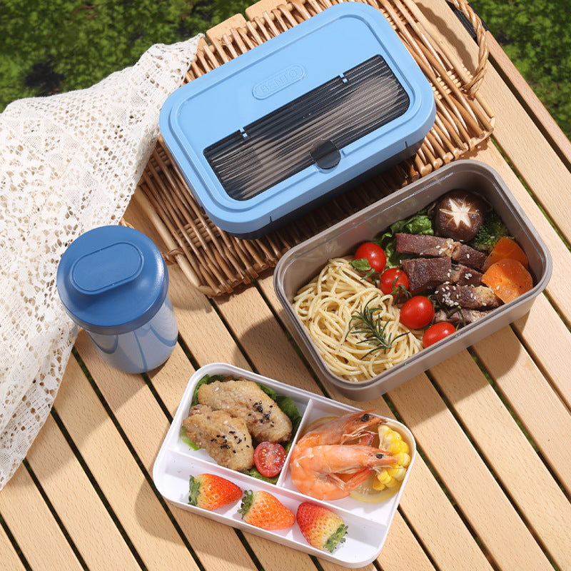 Premium Two-Section Bento Box