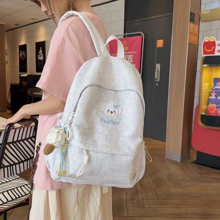 Embroidered Character Backpack Kalsten