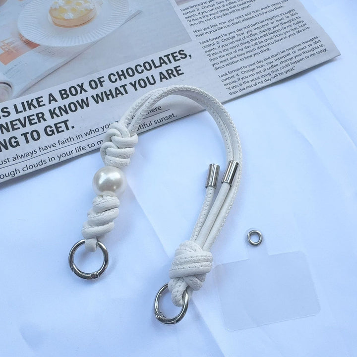Elegant Knotted Leather Keychain Holder Kalsten
