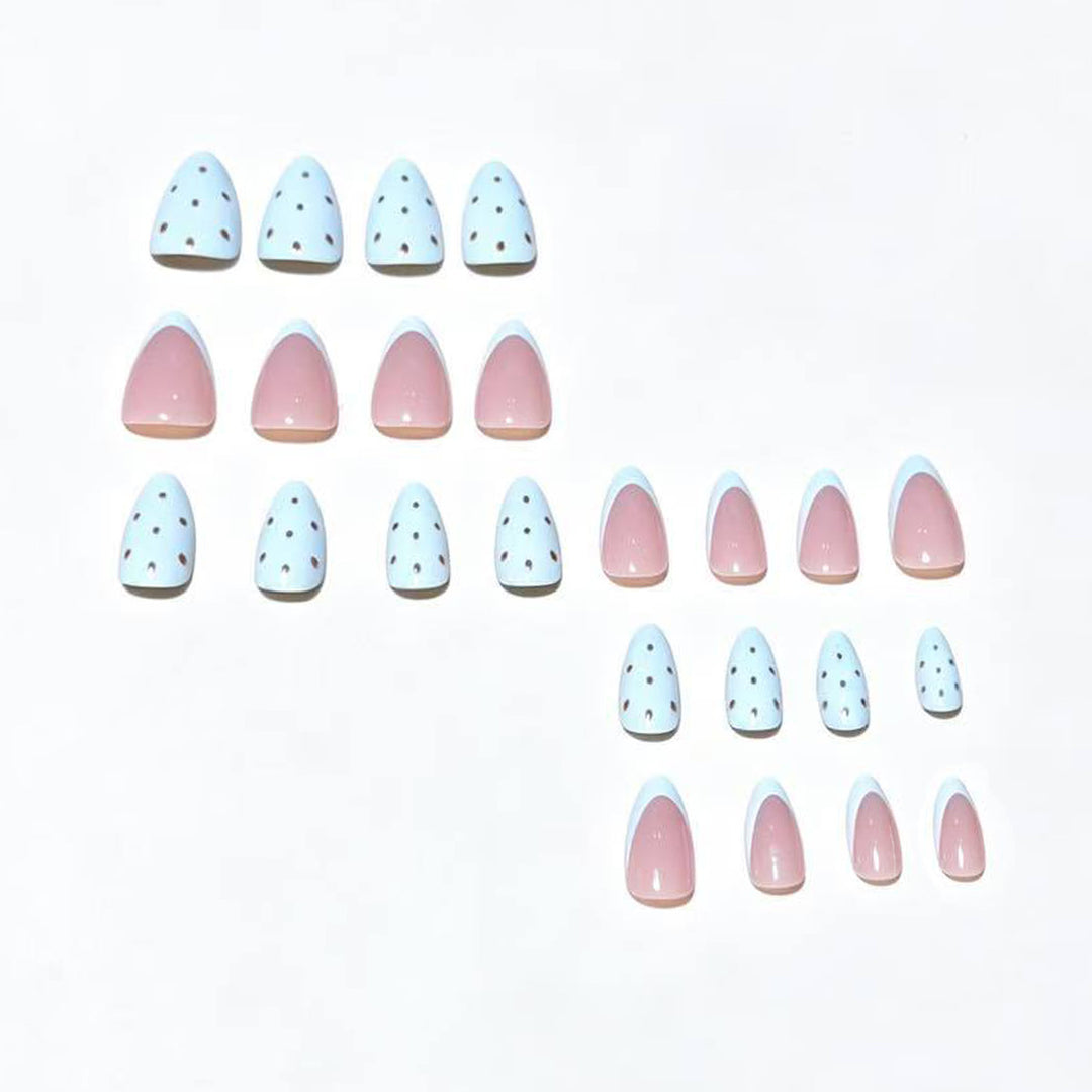 Creative Polka Dot Press-On Nail Tips Kalsten