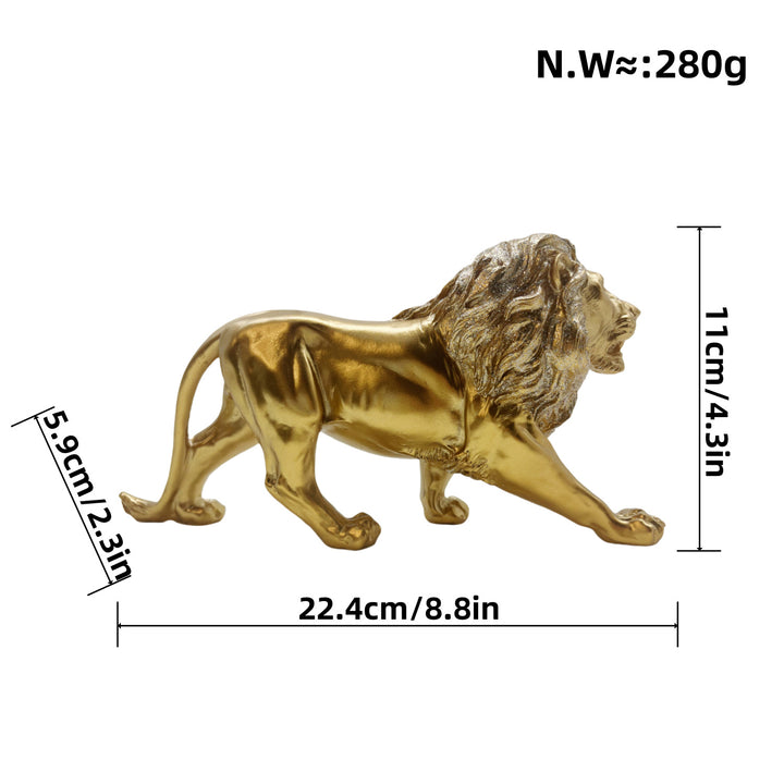 Decorative lion figurine in modern style Kalsten