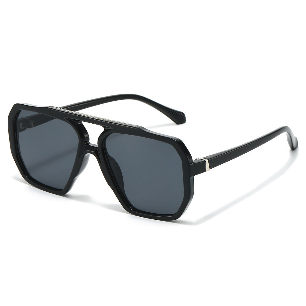 Oversized Hexagonal Frame Sunglasses Kalsten