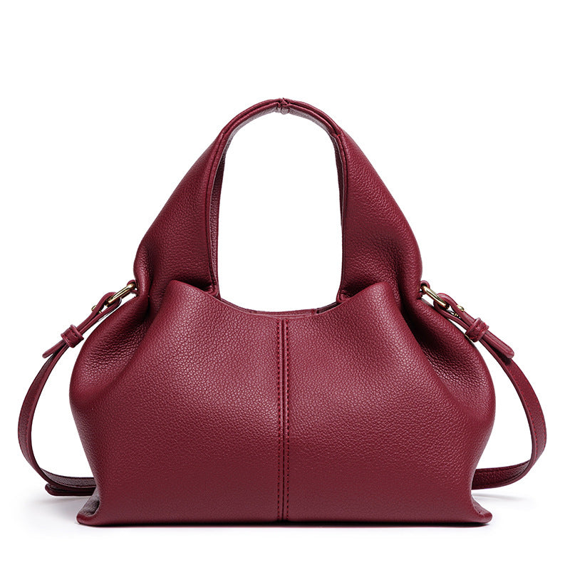Chic Structured Leather Handbag Kalsten