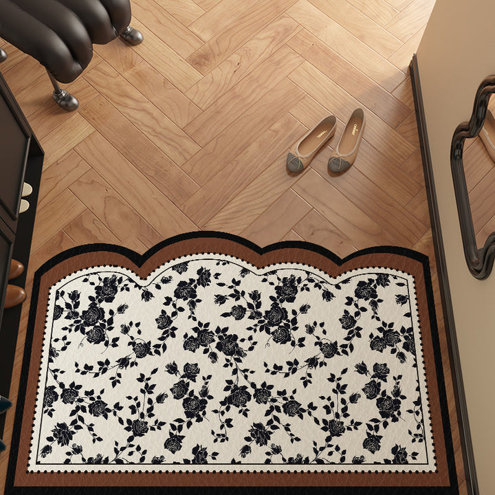 Decorative Floral Area Mat  1789834621