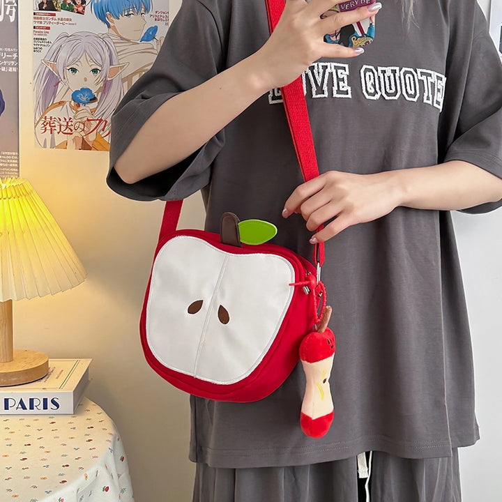 Cute Fruit-Themed Crossbody Bag