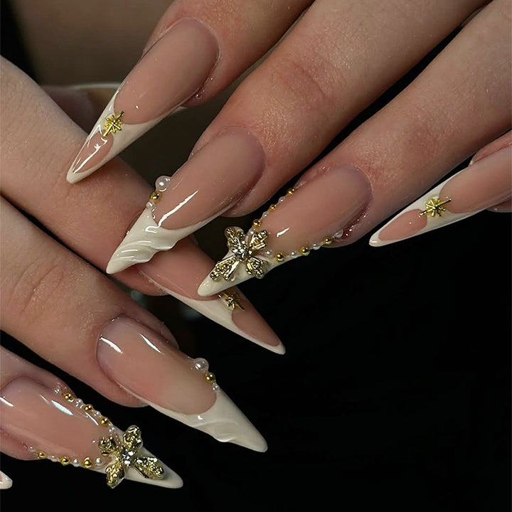 Elegant Decorative Press-On Nail Collection kalsten
