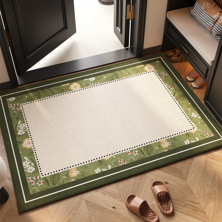 Botanical Design Area Rug